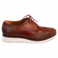 SIDE VIEW OF THE DRESS SHOES