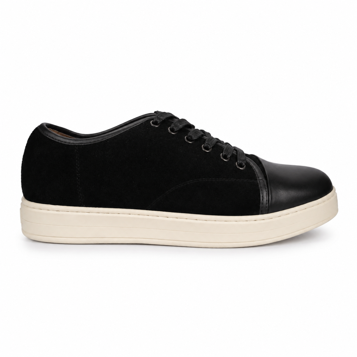Ike Behar Men's Suede Round-Toe Sneaker