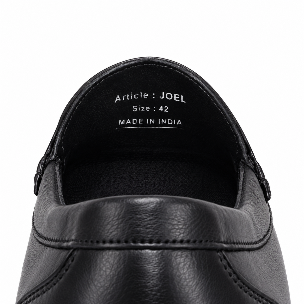 Ike Behar Black Slip-On Driving Loafers JOEL