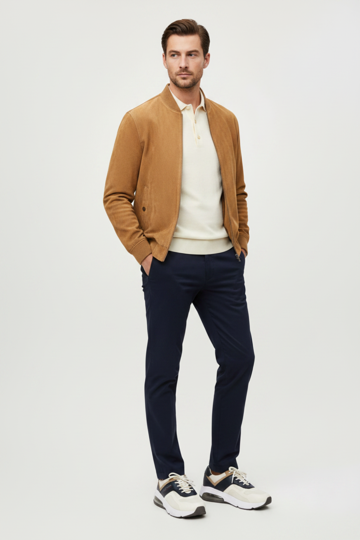 MAN WEARING A IKE BEHAR SNEAKER