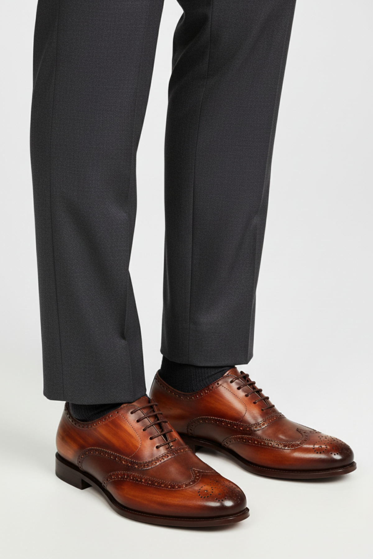 A MAN WEARING THE TREZOR STYLE 