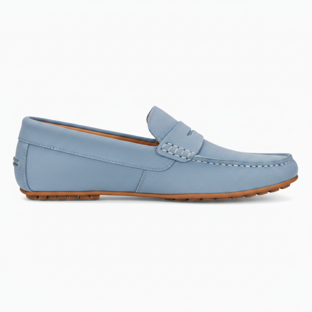 Ike Behar Men's Suede Penny Loafer